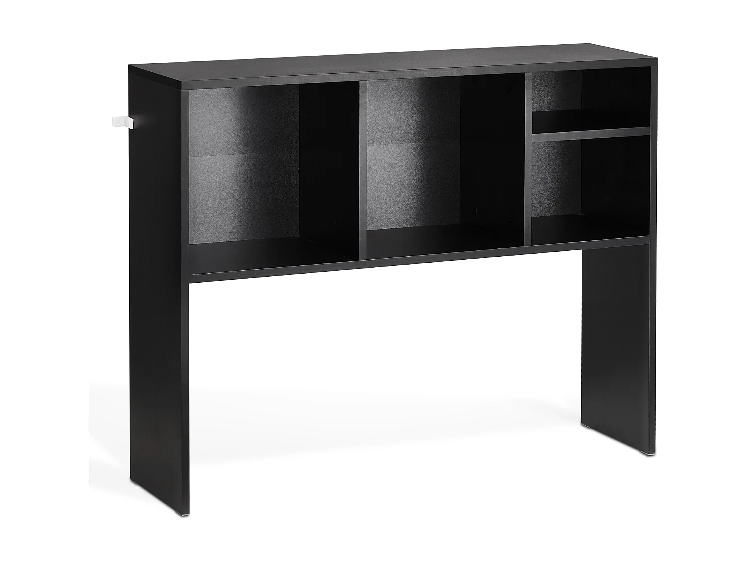 Étagère de Bureau SucceBuy Noire à 1 Niveau Organisateur de Rangement pour le Bureau et la Maison