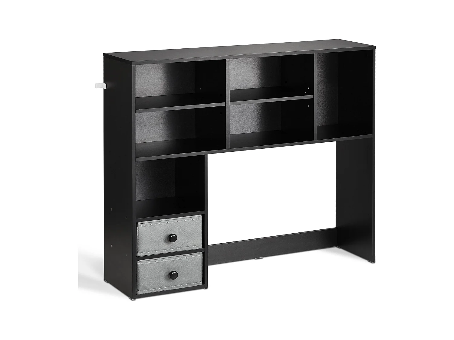 Étagère de Bureau SucceBuy Organiseur Noir à 3 Niveaux pour le Bureau et la Maison