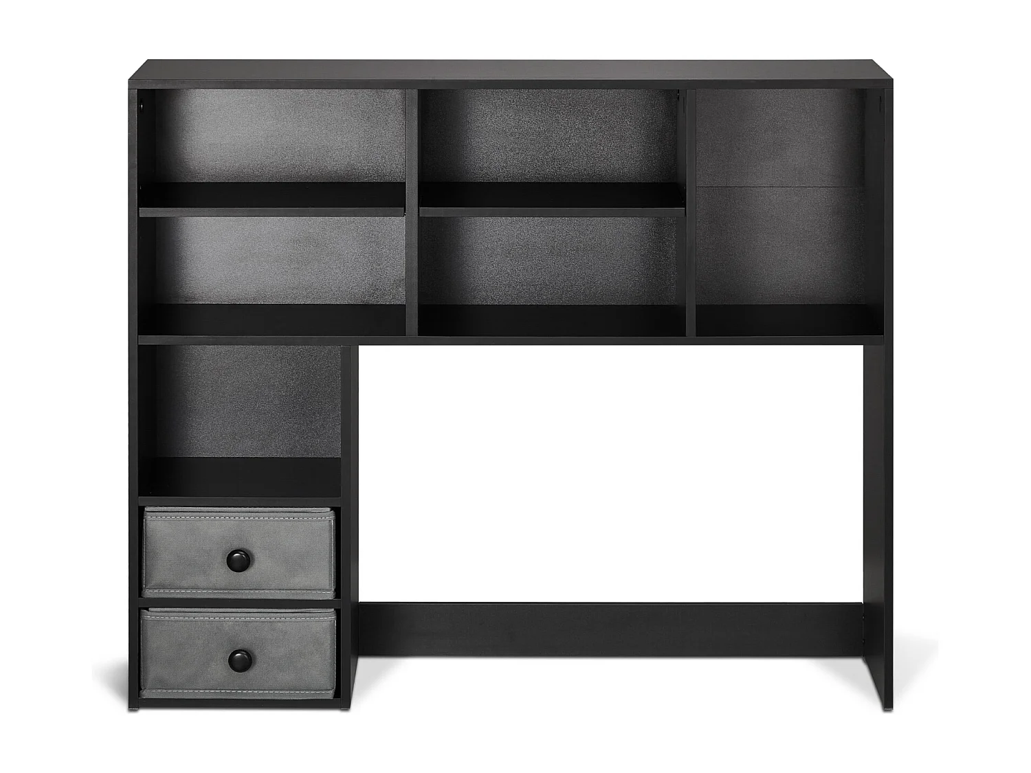 Étagère de Bureau SucceBuy Organiseur Noir à 3 Niveaux pour le Bureau et la Maison