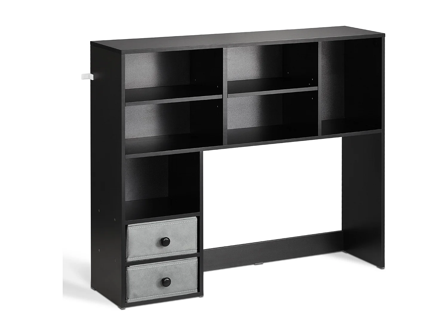 Étagère de Bureau SucceBuy Organiseur Noir à 3 Niveaux pour le Bureau et la Maison