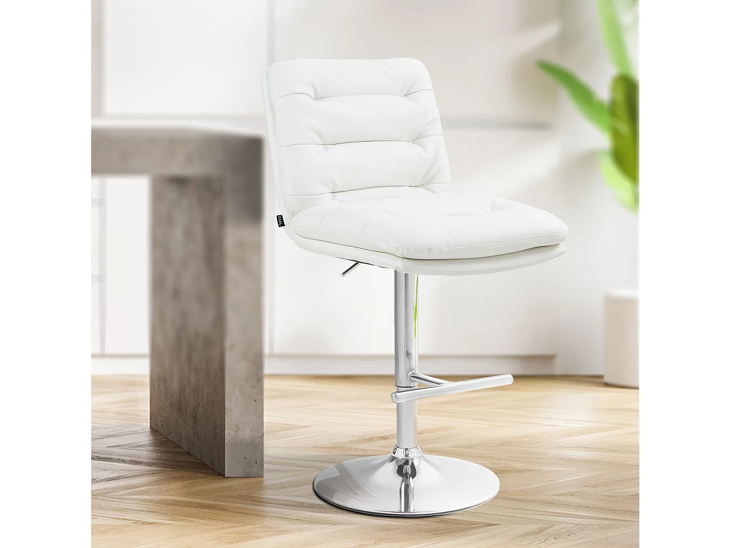 "Barhocker Damar Kunstleder chrom"