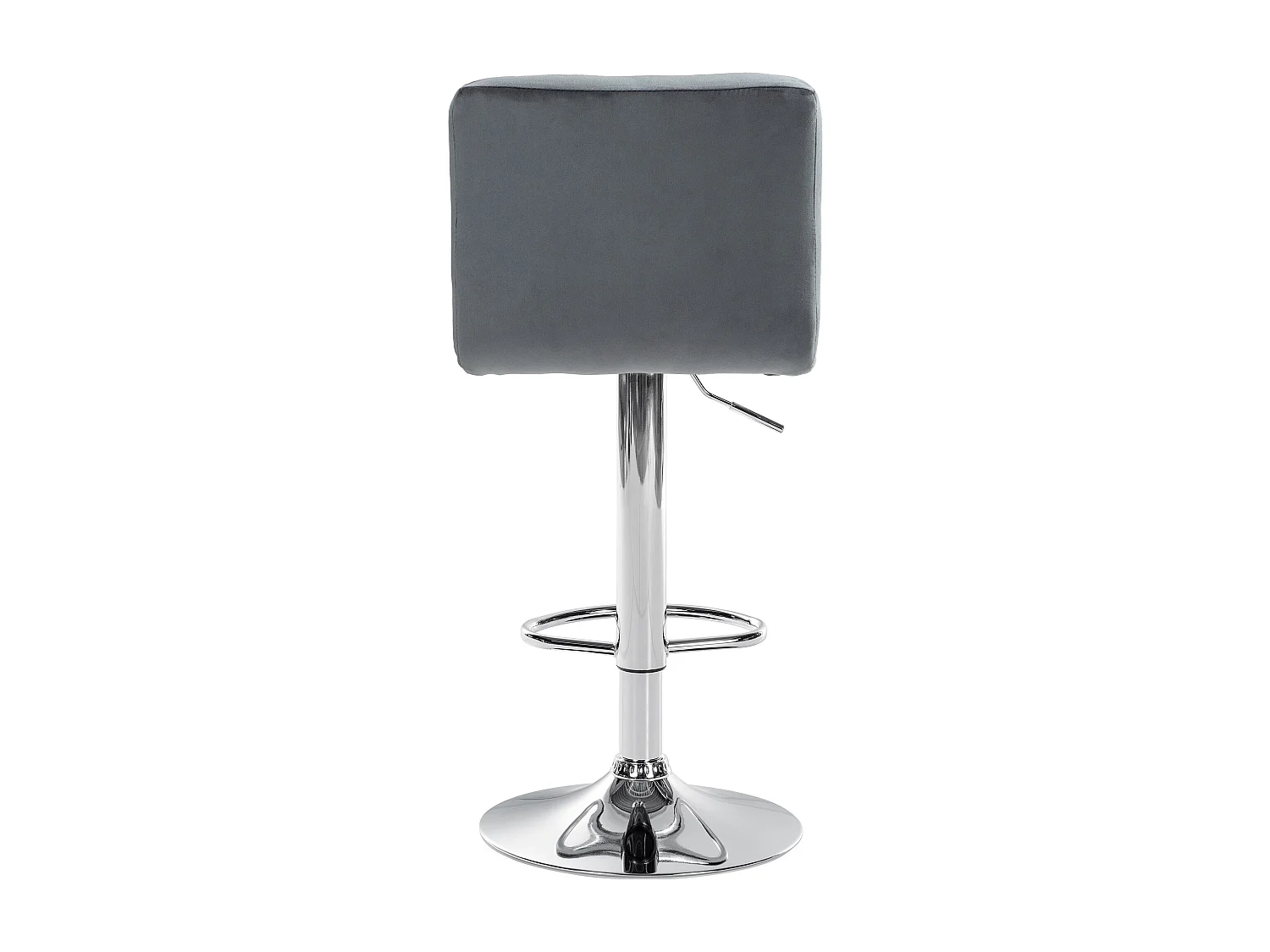 2er Set Barhocker Peru Samt chrom