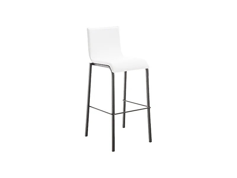 Barhocker Avola Leder Flach B78