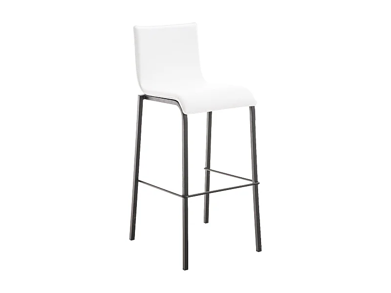 Barhocker Avola Leder Flach B78