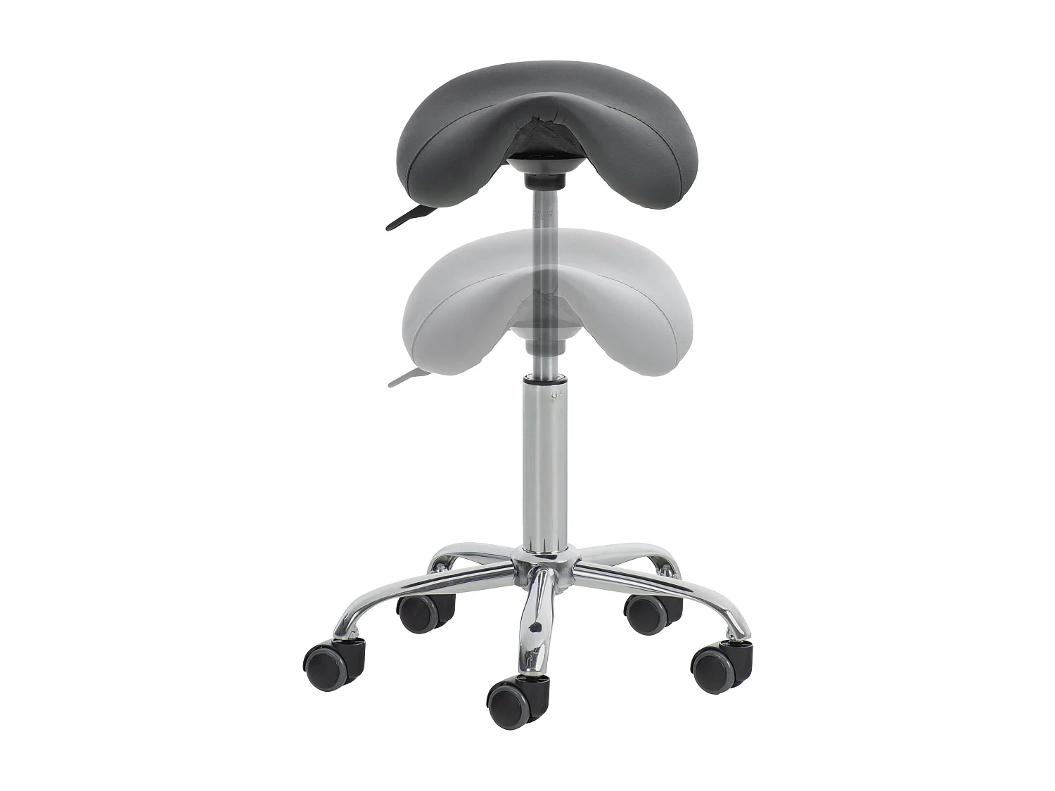 2er Set Arbeitshocker Reno Kunstleder