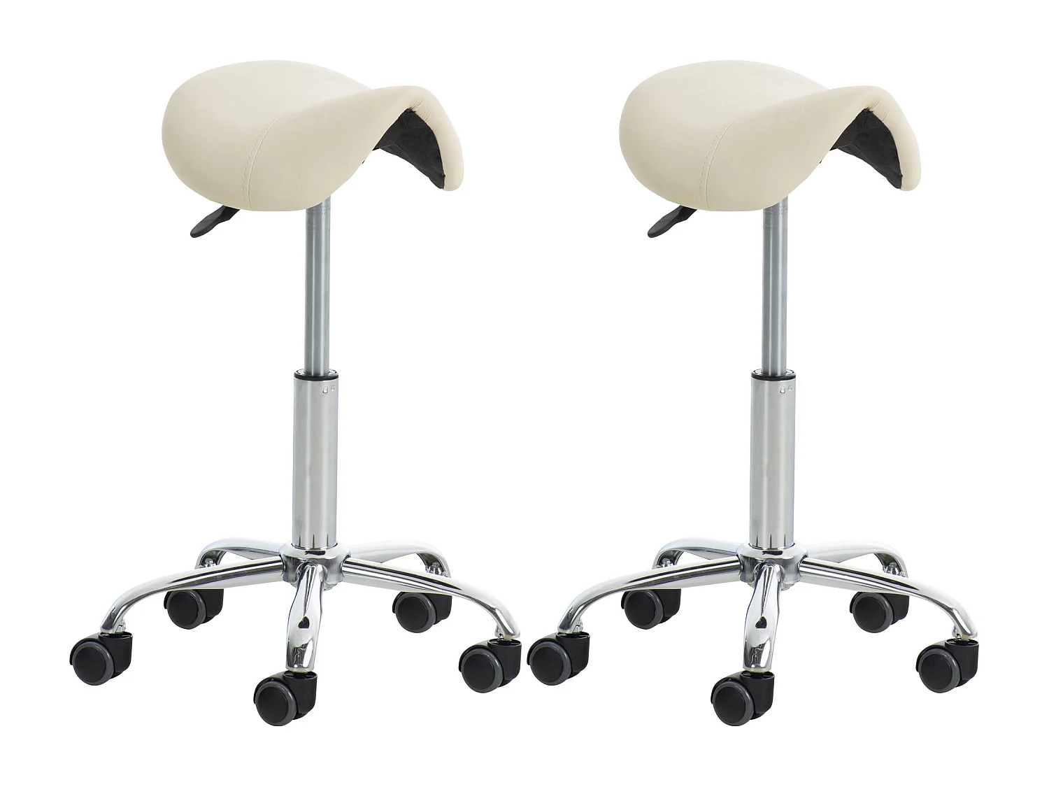 2er Set Arbeitshocker Reno Kunstleder