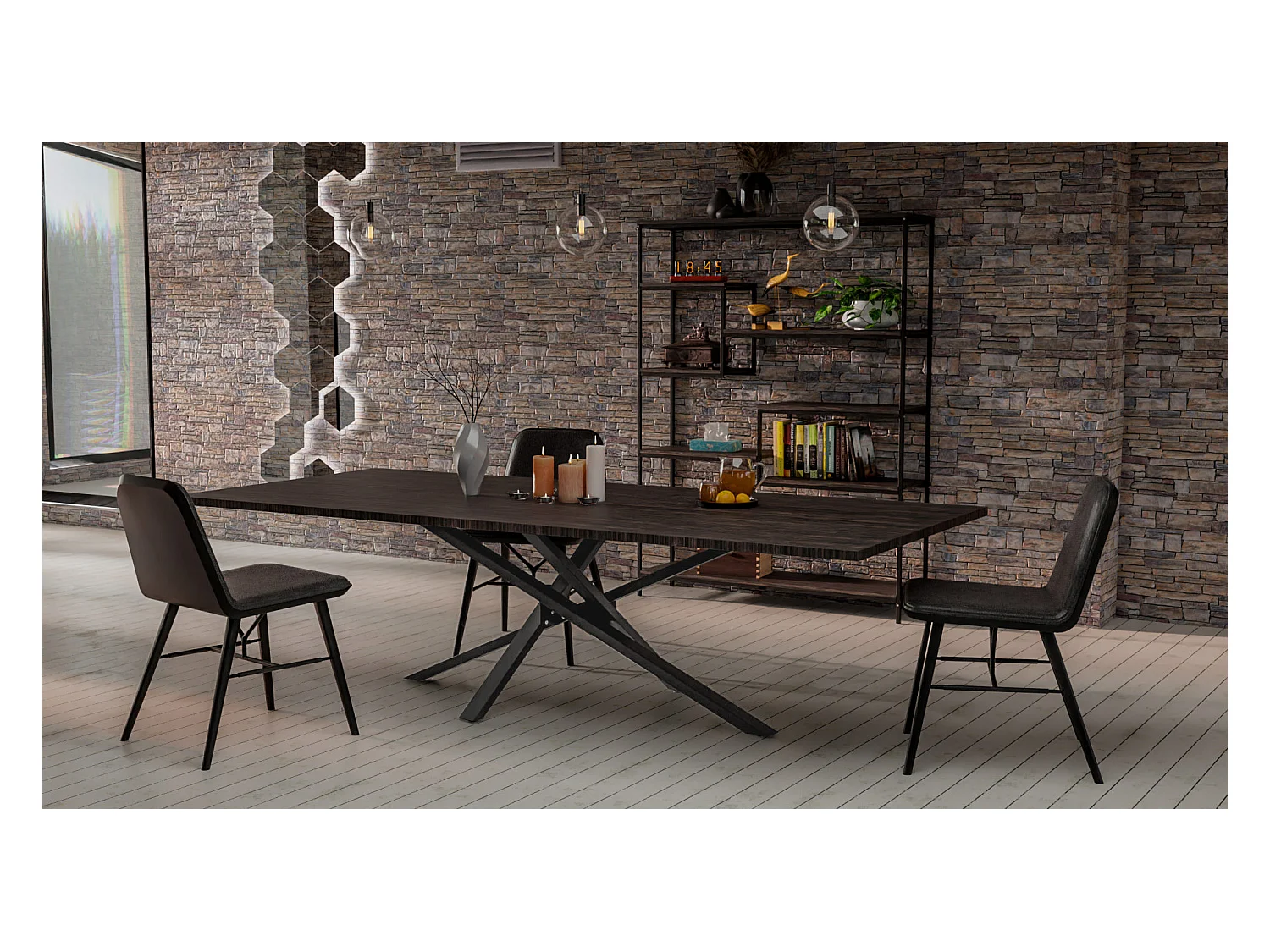 Tischbeine Jimmy 120x60x72