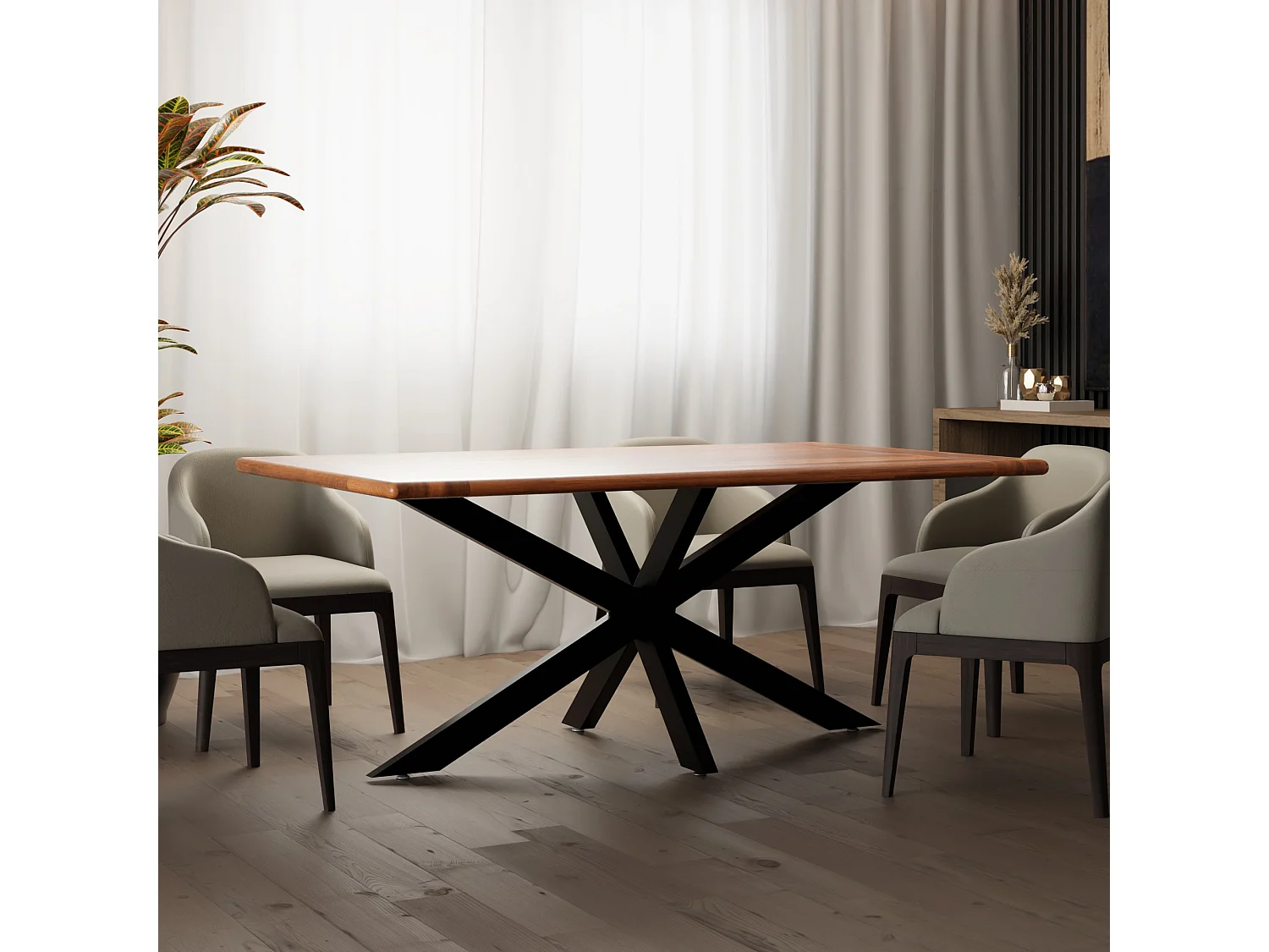 "Tischbeine Hardwick 150x78x71 cm"