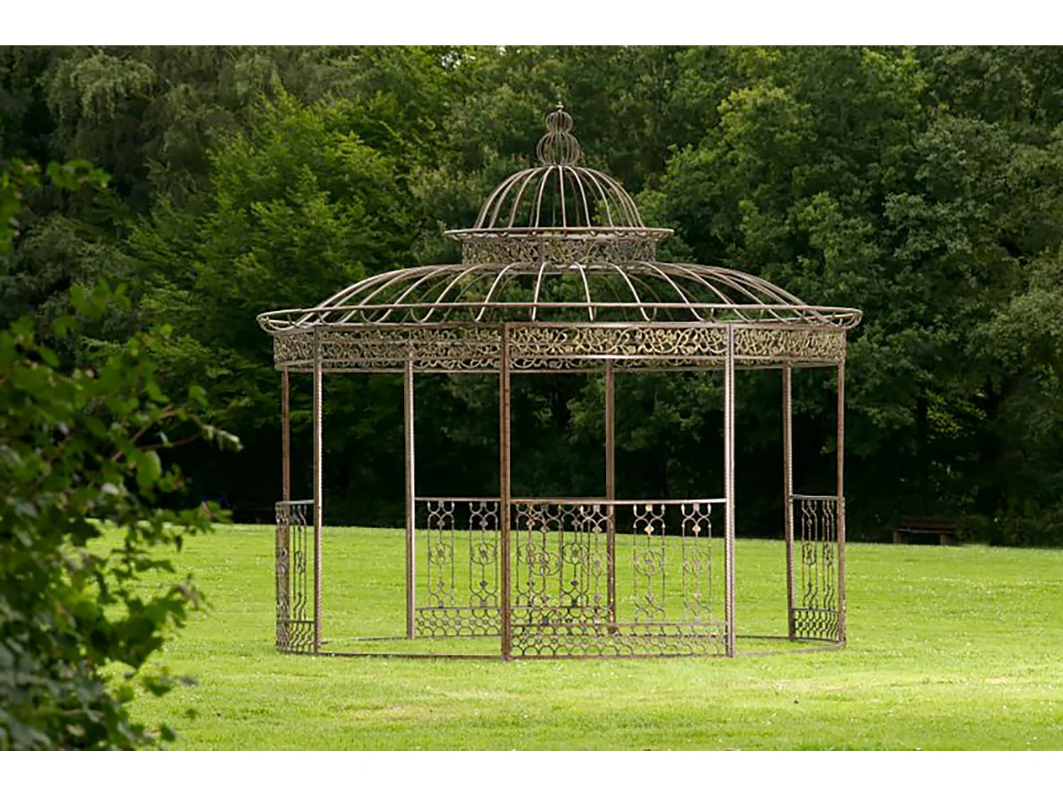 Luxus Pavillon Romantik rund 350 cm