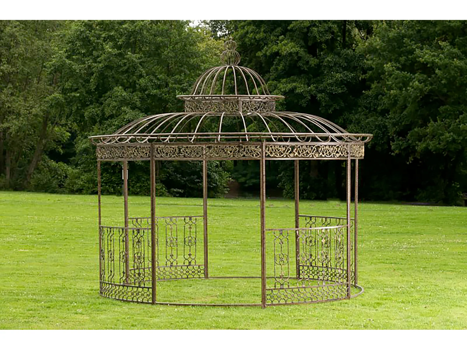 Luxus Pavillon Romantik rund 350 cm