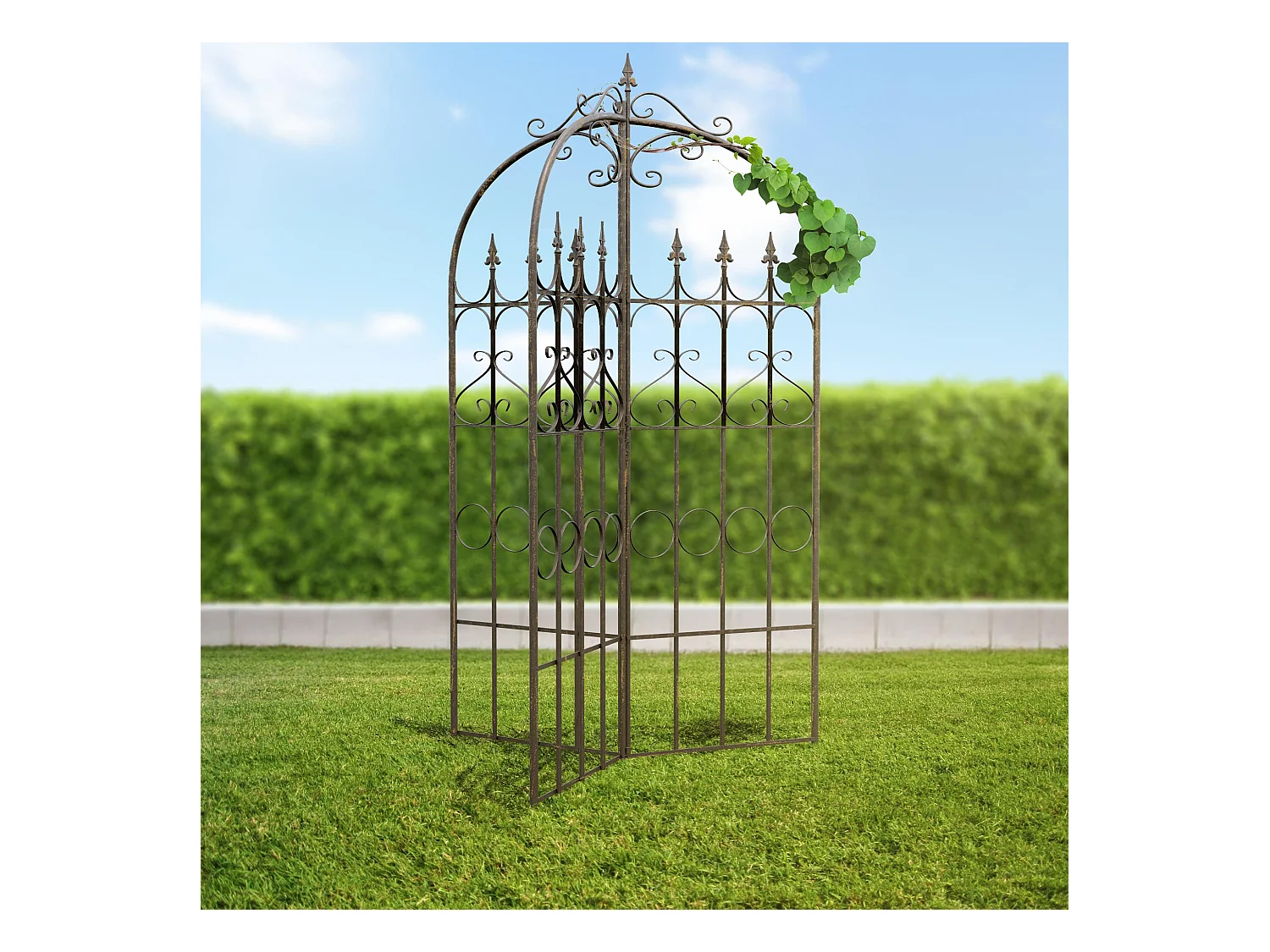 Rankgitter Flowton: Estaca Decorativa para Jardins Elegantes