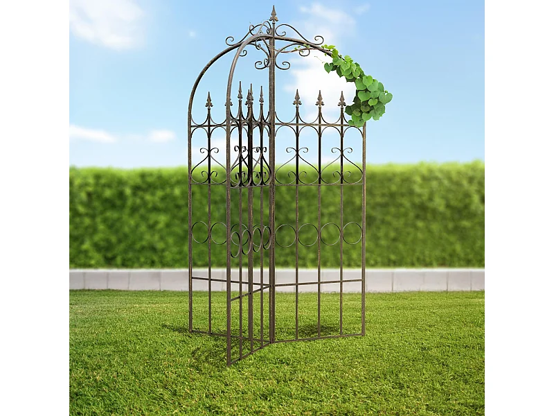 Rankgitter Flowton: Estaca Decorativa para Jardins Elegantes