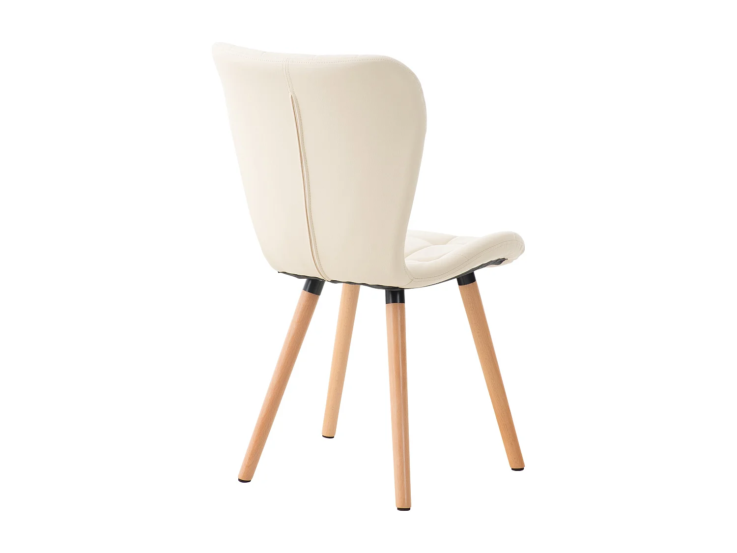 Conjunto de 2 Cadeiras de Jantar Elda em Veludo, Tecido ou Eco-couro