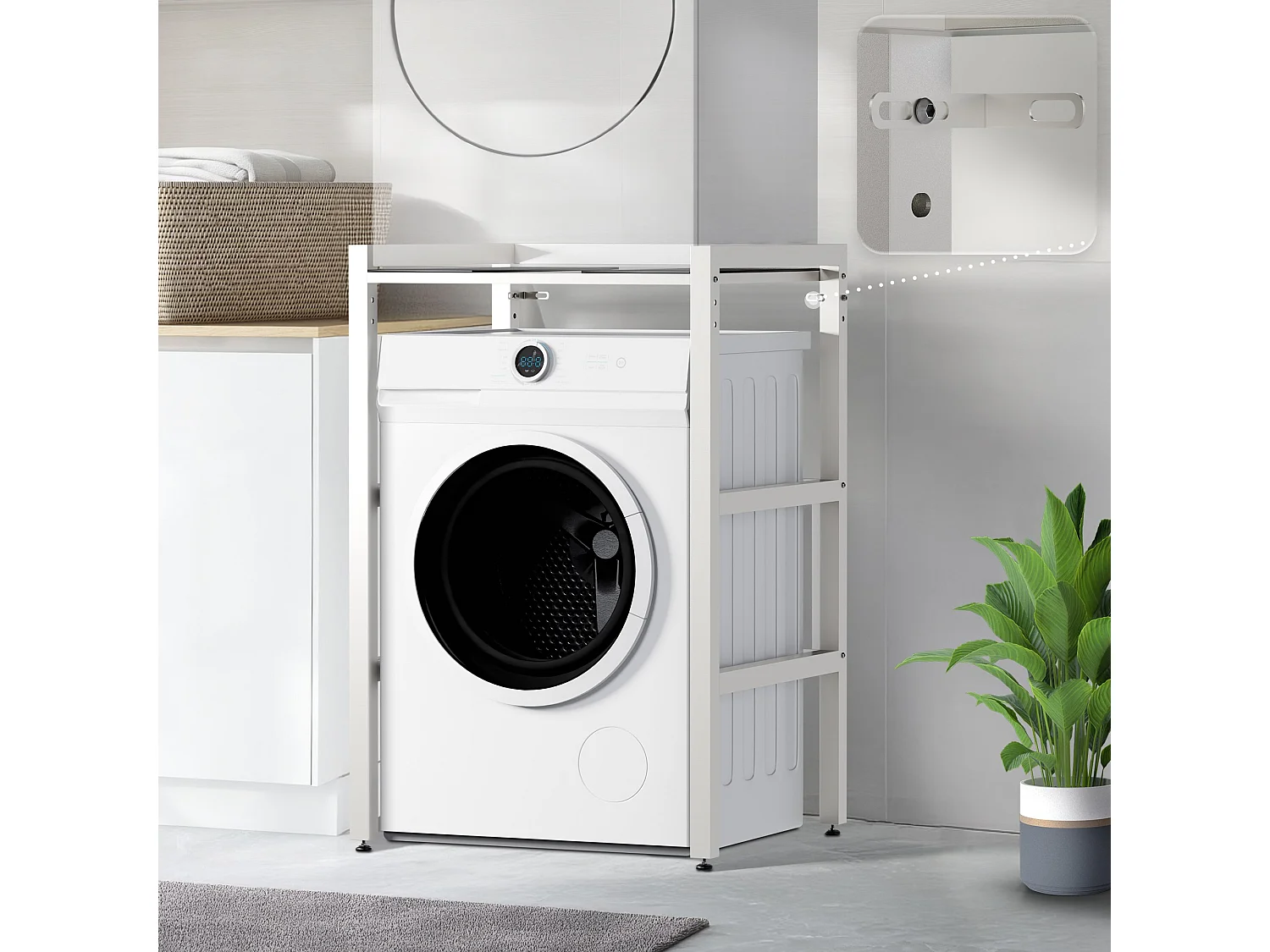 Waschmaschinenregal Gannet