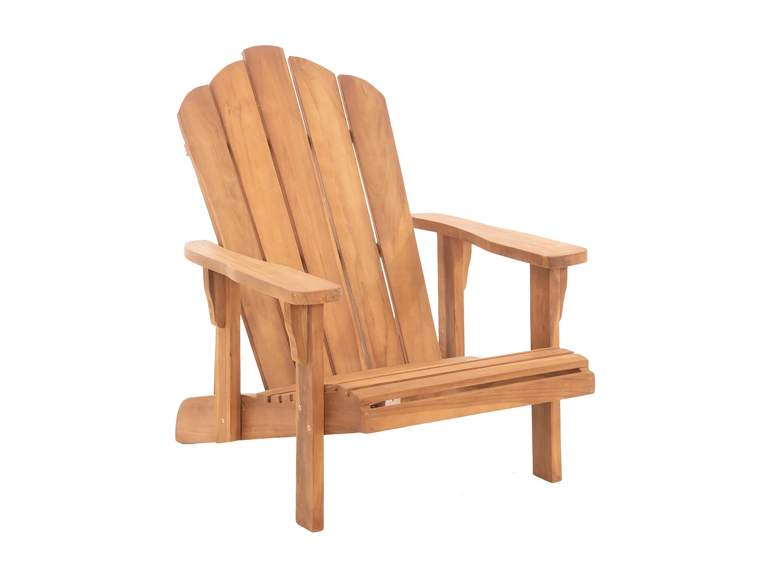 Krzesło Brownsville z Teakowym Ergonomicznym Designem i Regulowanym Oparciem