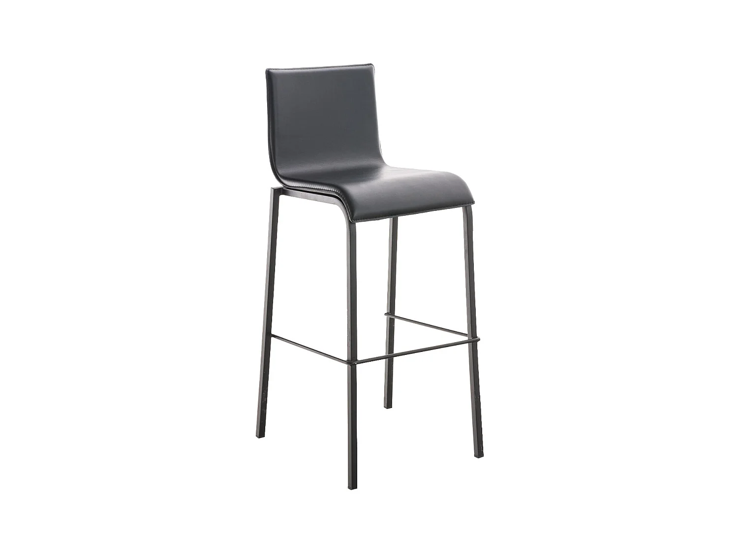 Barhocker Avola Leder Flach B78