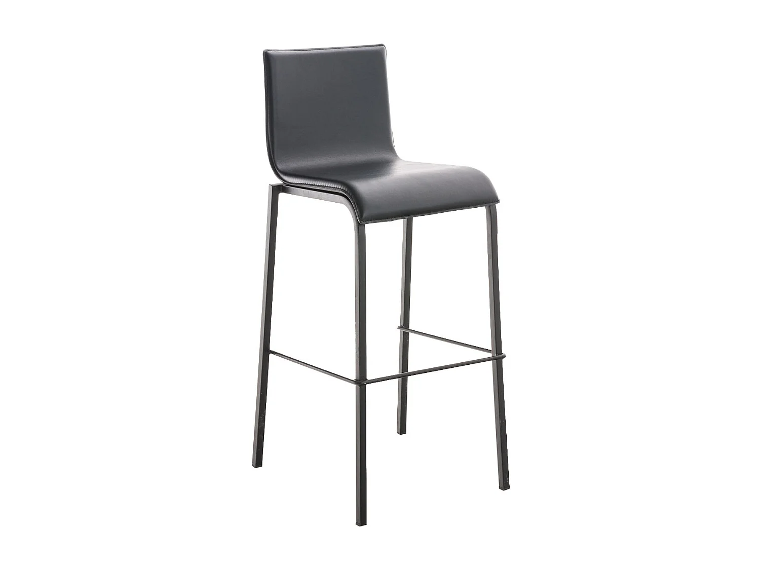 Barhocker Avola Leder Flach B78