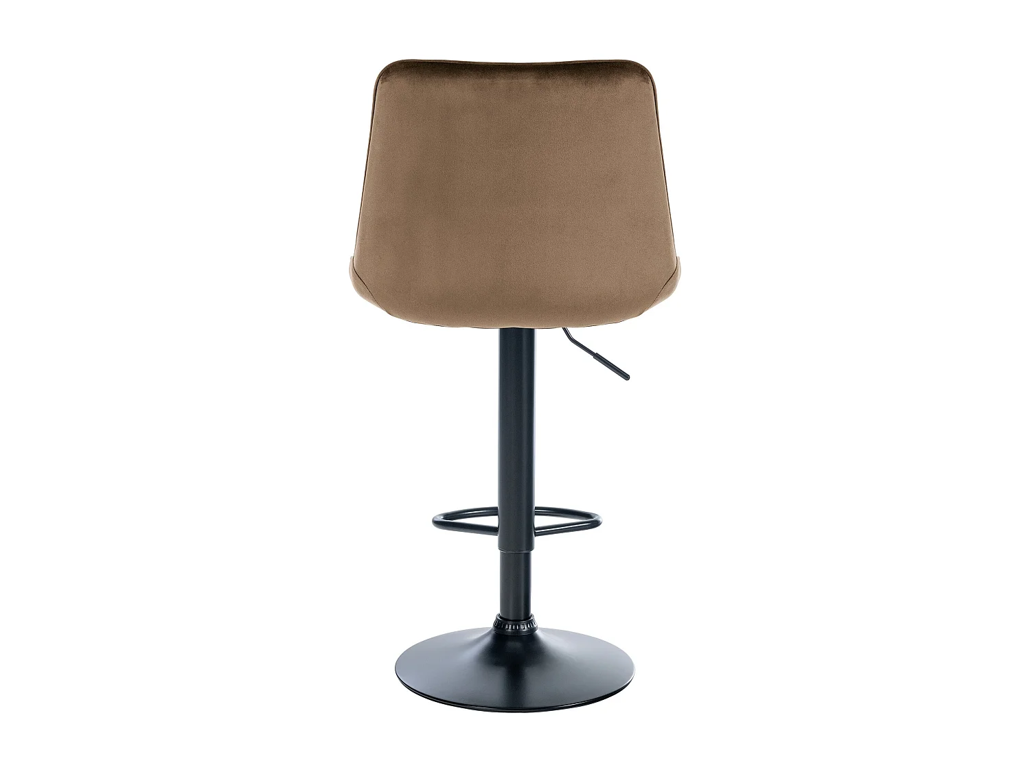 2er Set Barhocker Toni Samt schwarz