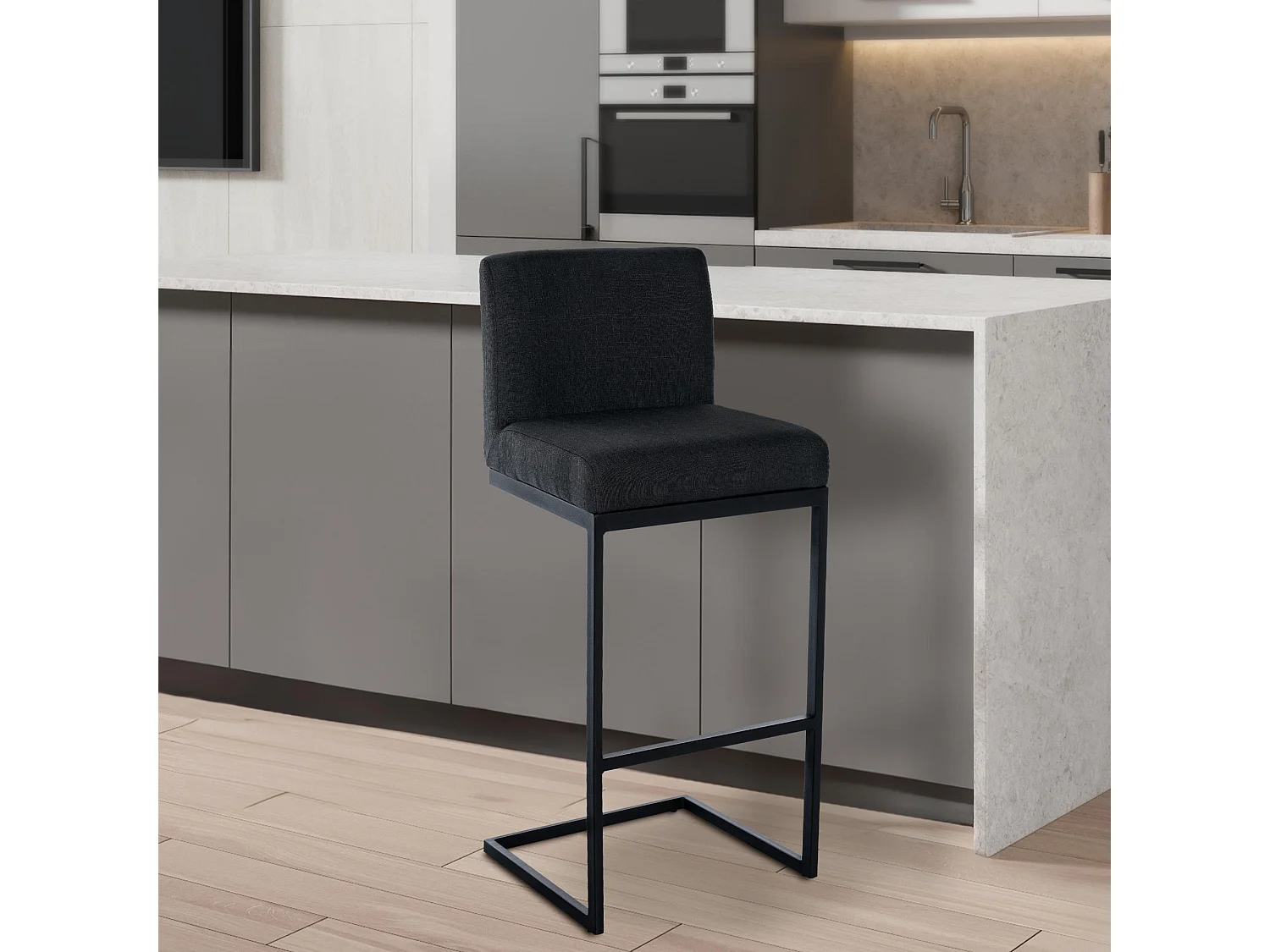 Barhocker Hopewell Stoff B