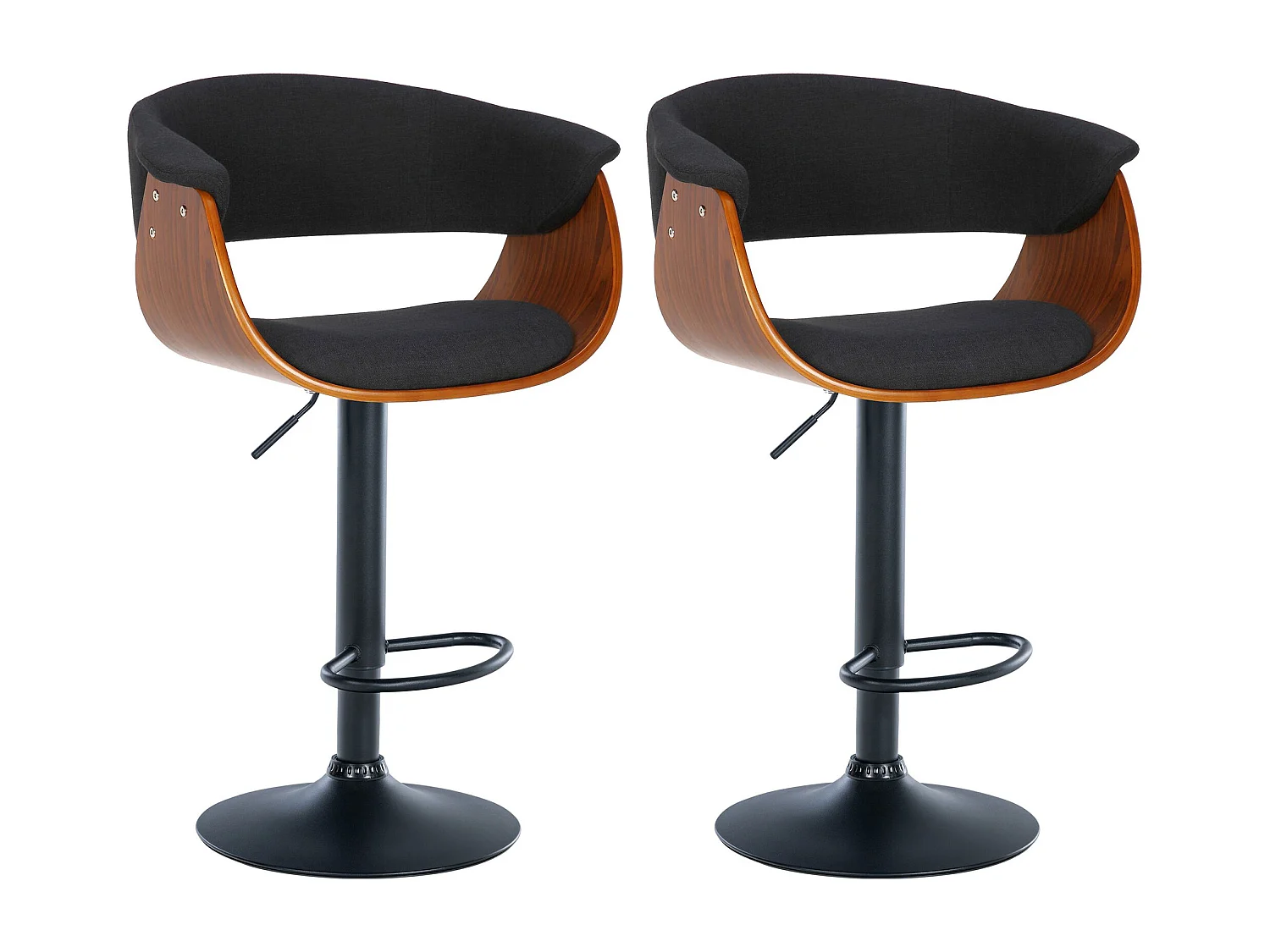 Conjunto de Banquetas Vestal com Regulação da Altura e Design Elegante