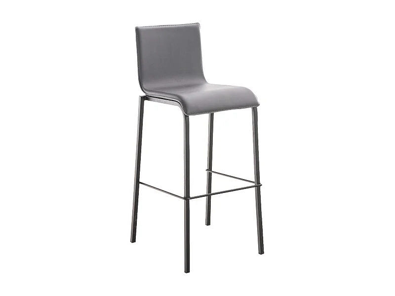 Barhocker Avola Leder Flach B78