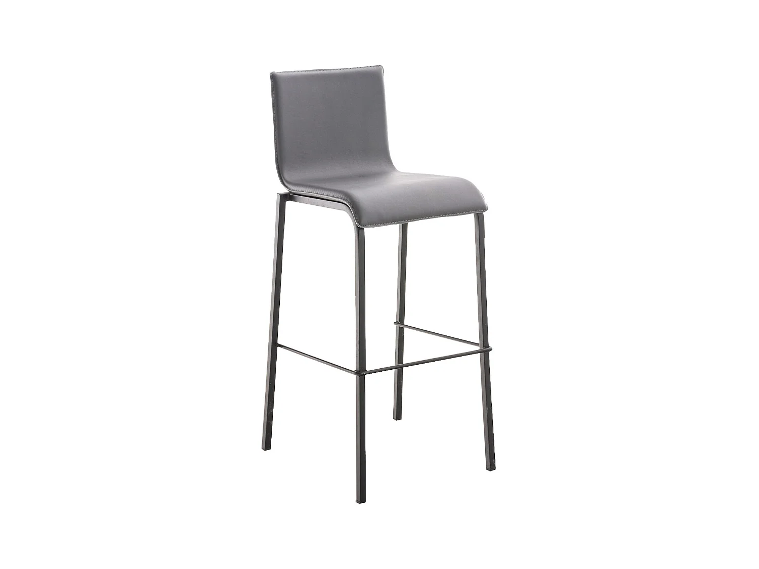Barhocker Avola Leder Flach B78