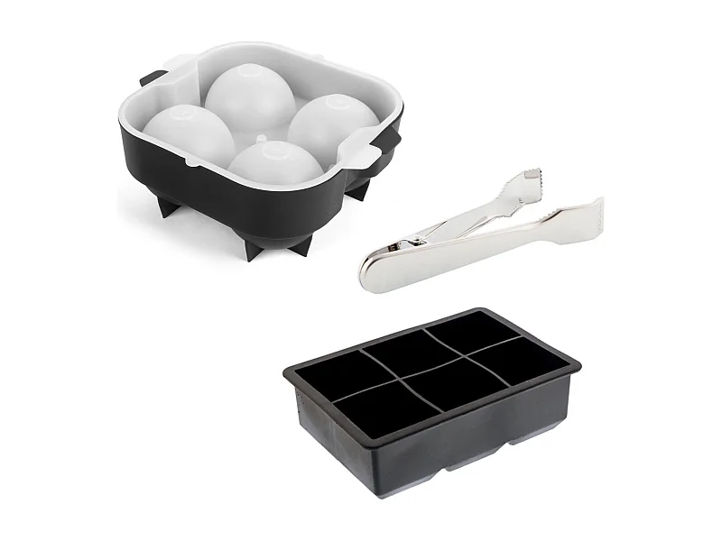 Chill - Set moules à glaçons XL