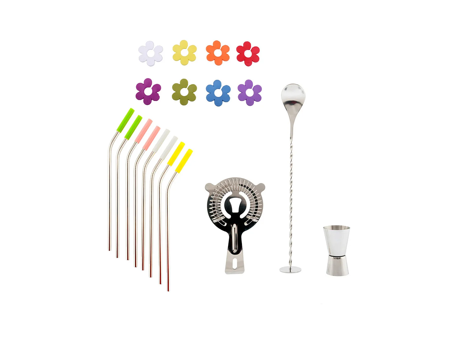 Party - Set dégustation cocktails fleuri pour 8 personnes