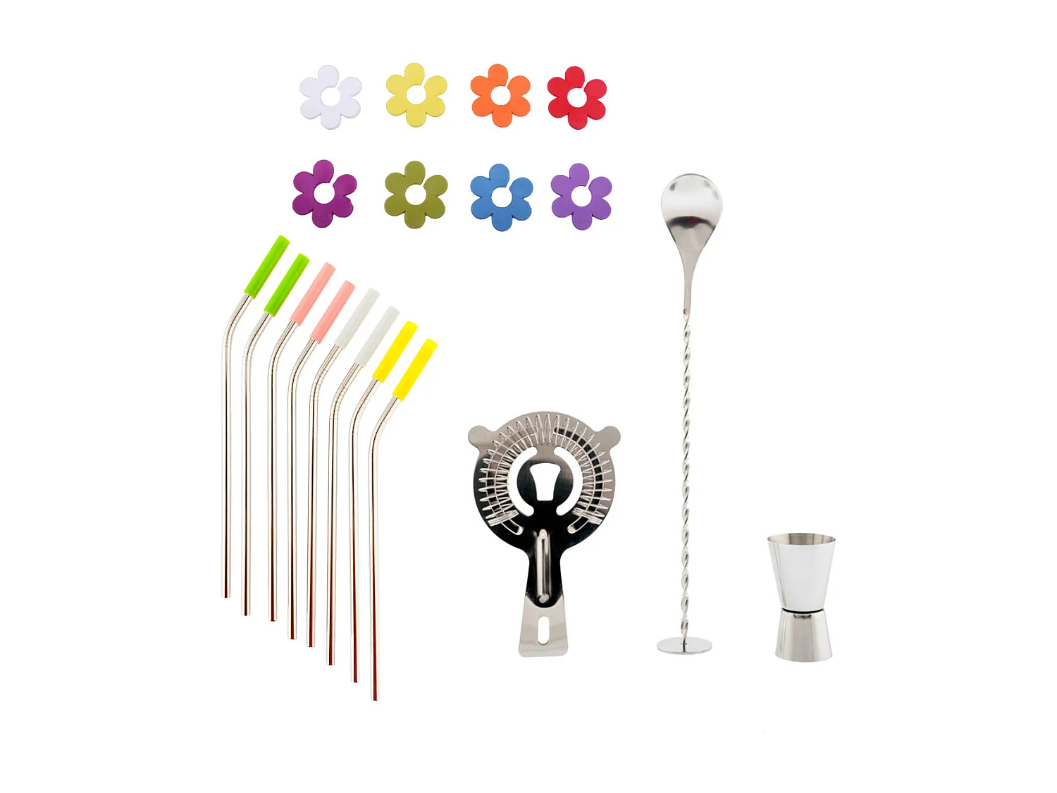 Party - Set dégustation cocktails fleuri pour 8 personnes