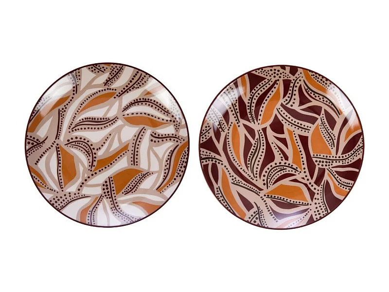 Coffret de 6 assiettes à dessert Bettina