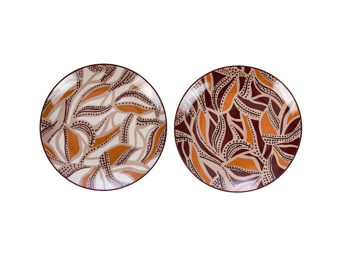 Coffret de 6 assiettes à dessert Bettina