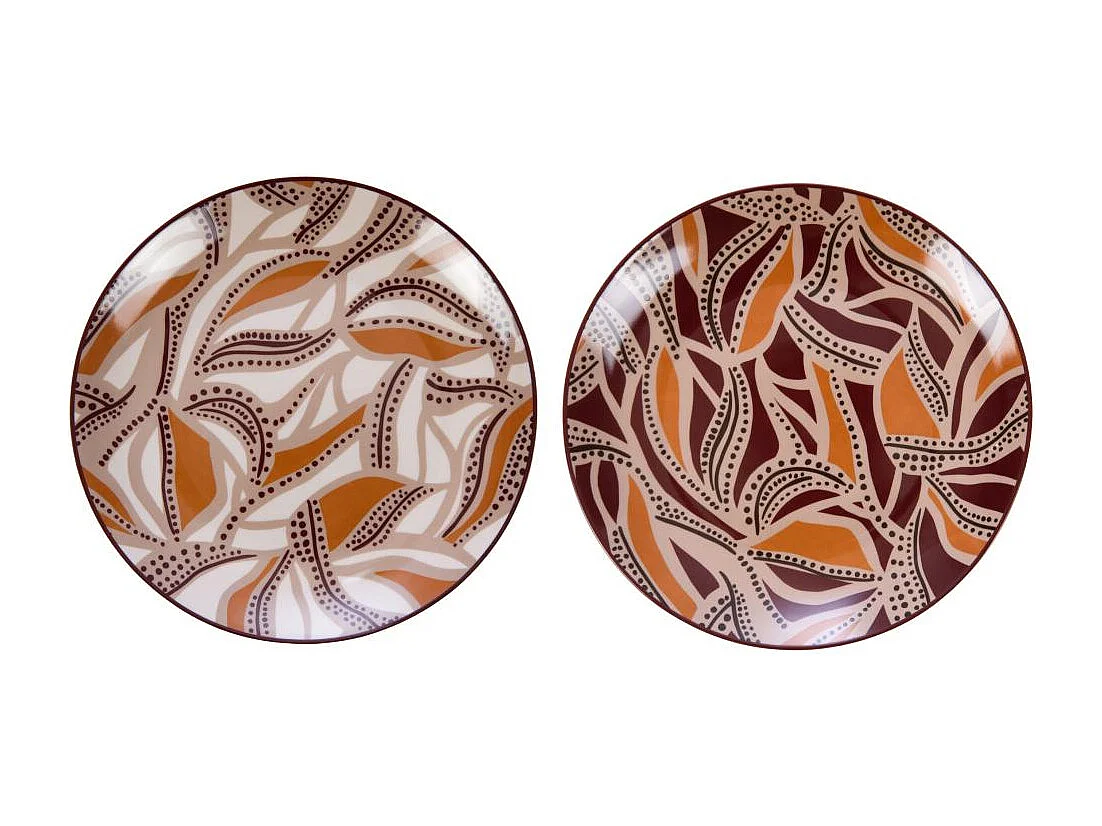 Coffret de 6 assiettes à dessert Bettina