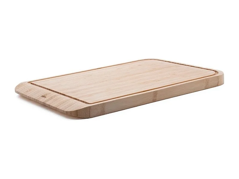 Pebbly Planche à découper en bambou 2-en-1 réversible - NBA220
