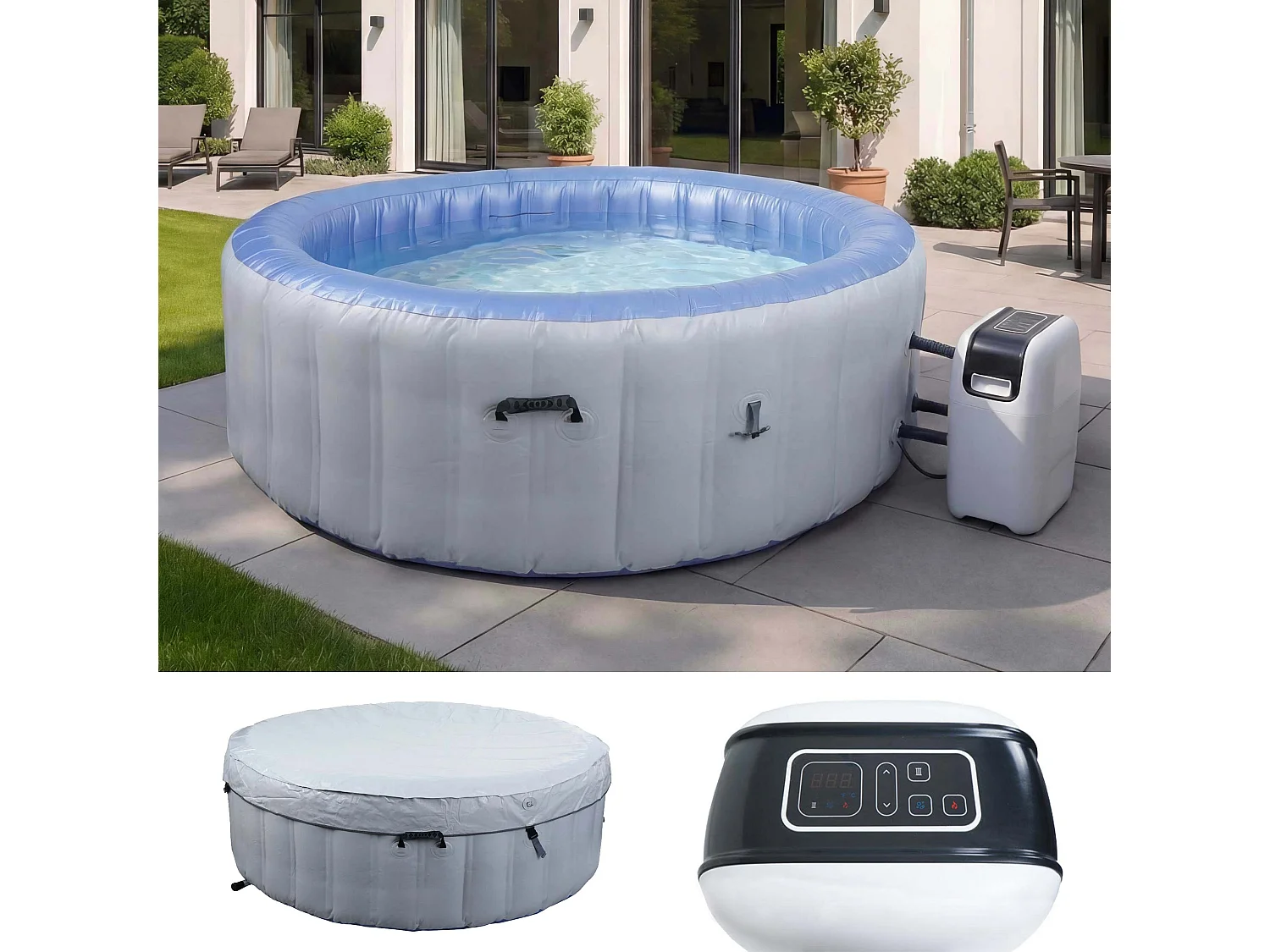 Whirlpool MCW-N97, Grau-blau