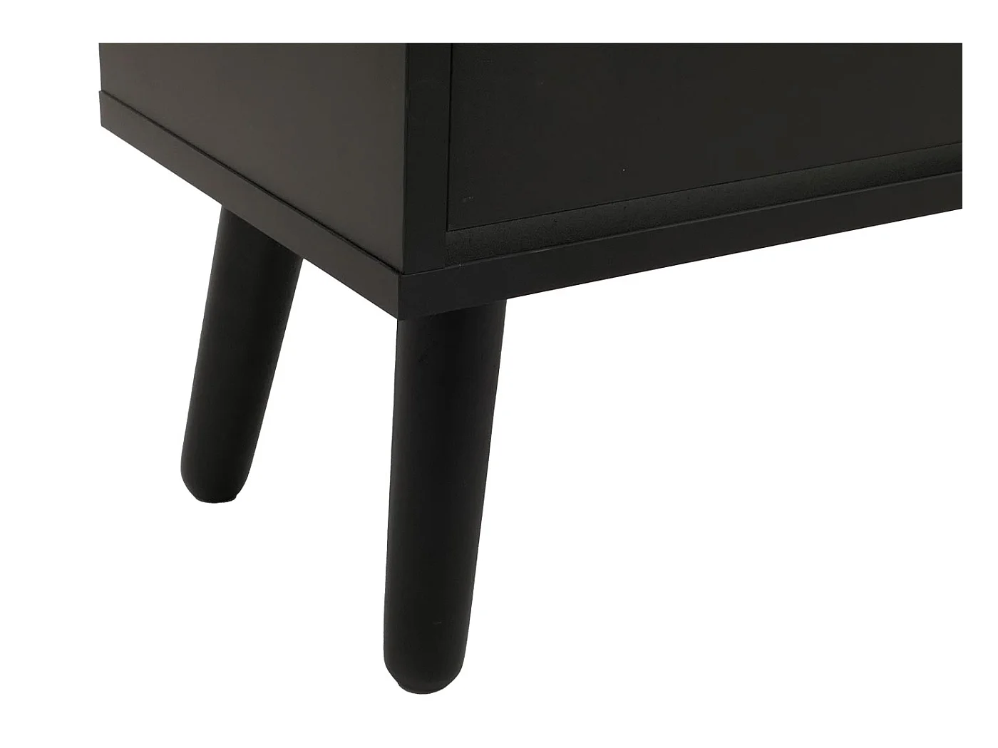 Porta-sapatos de rotim MCW-M37,  preto