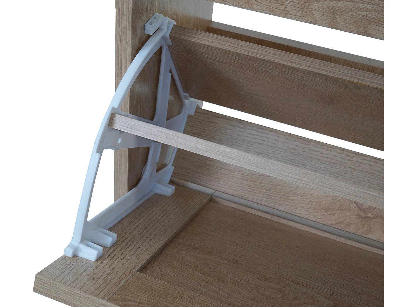 Armoire à chaussures MCW-N92,  aspect chêne