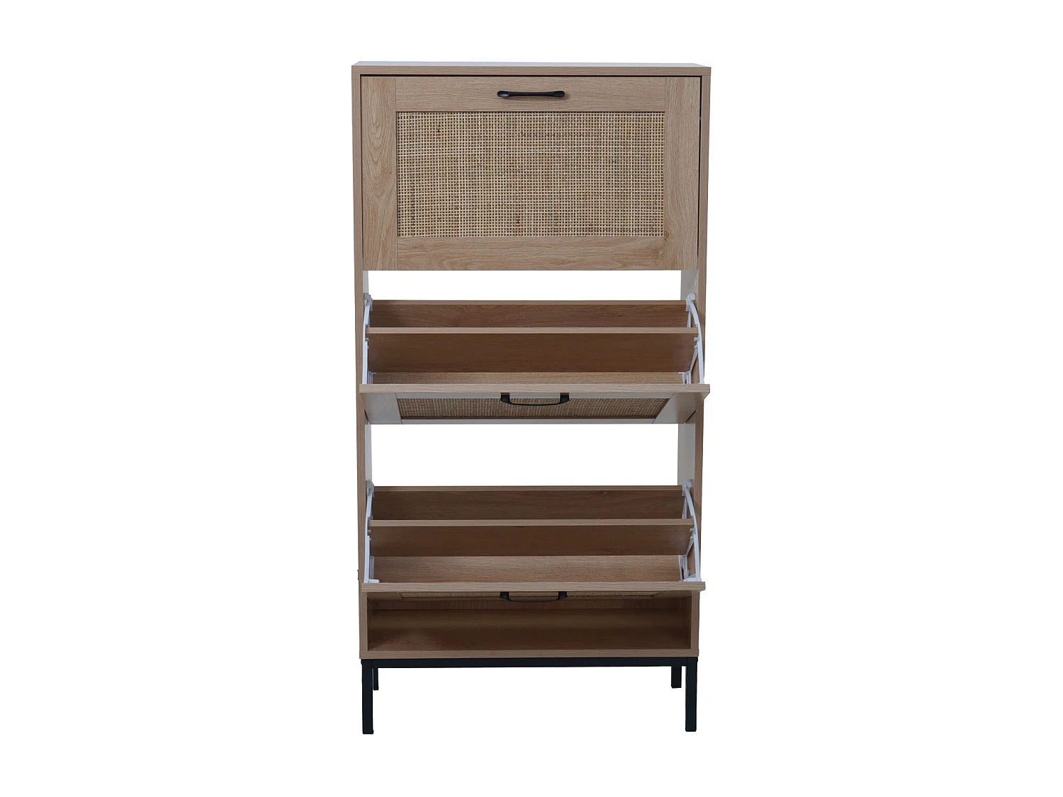 Armoire à chaussures MCW-N92,  aspect chêne