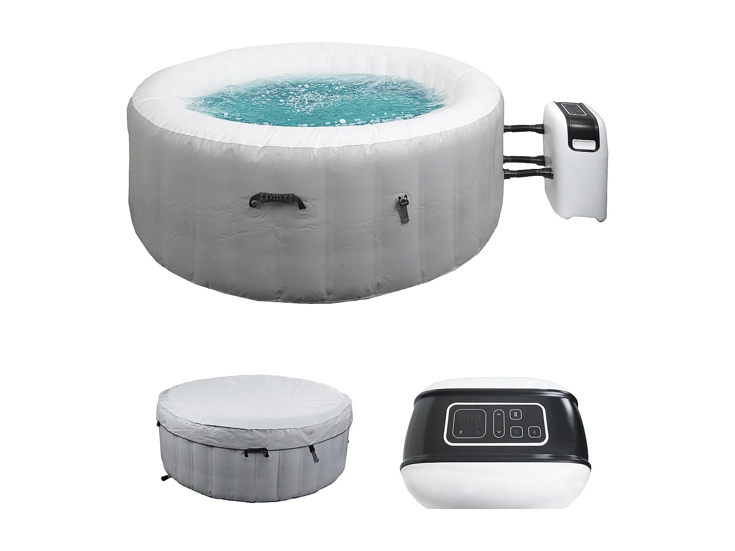 Whirlpool MCW-N97, Grau-weiß