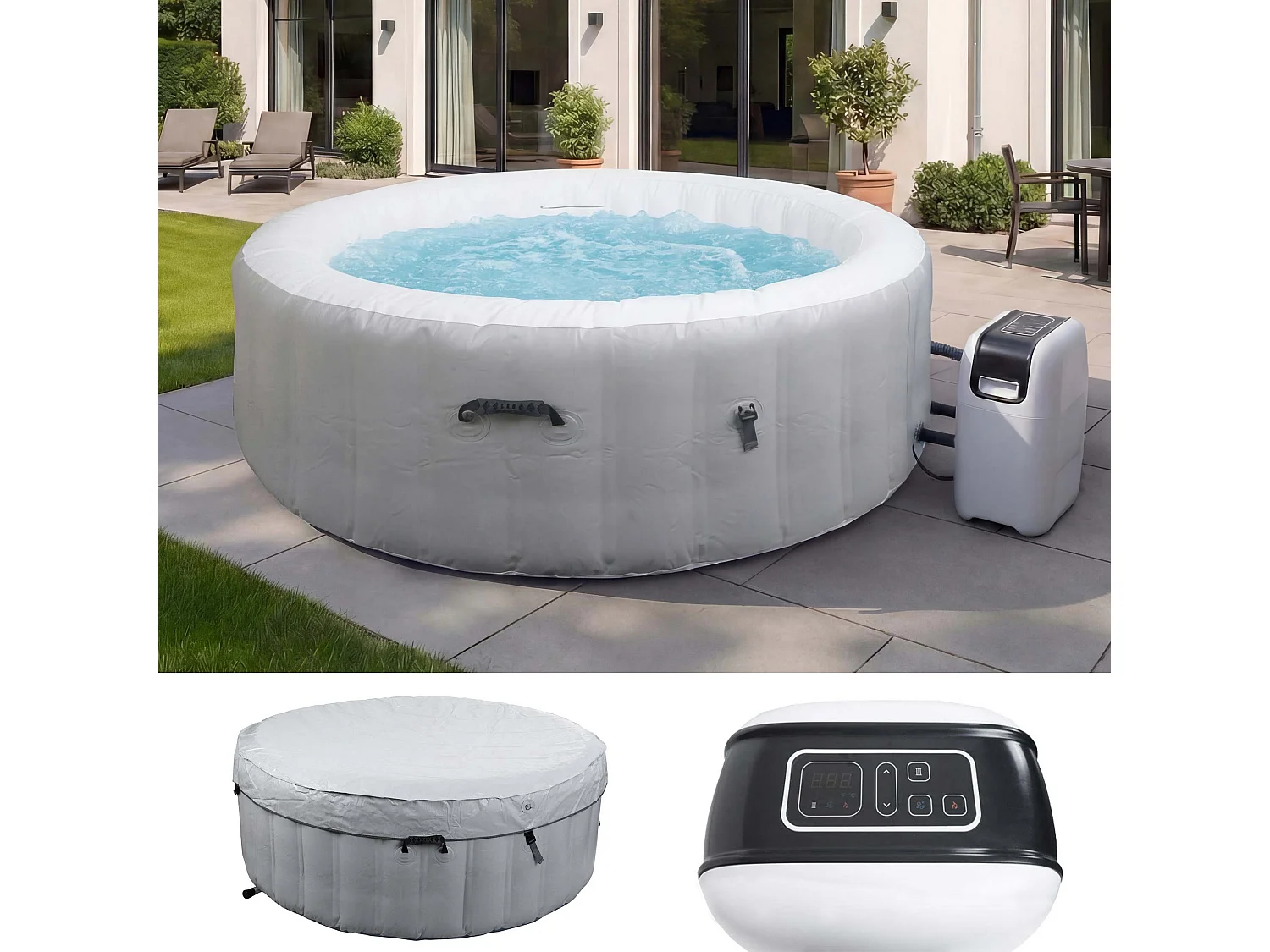 Whirlpool MCW-N97, Grau-weiß