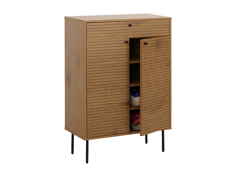 Armoire à chaussures MCW-N78,  naturel