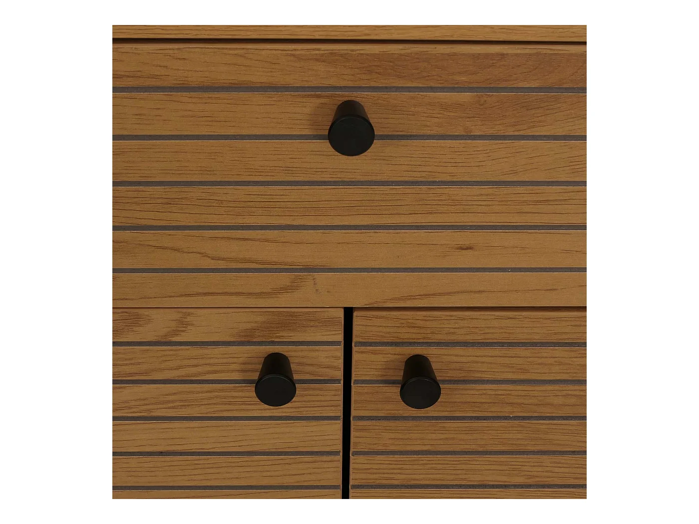 Scarpiera MCW-N78, mobile portascarpe, stile scandinavo metallo legno melamina MVG 115x80x35cm ~ naturale