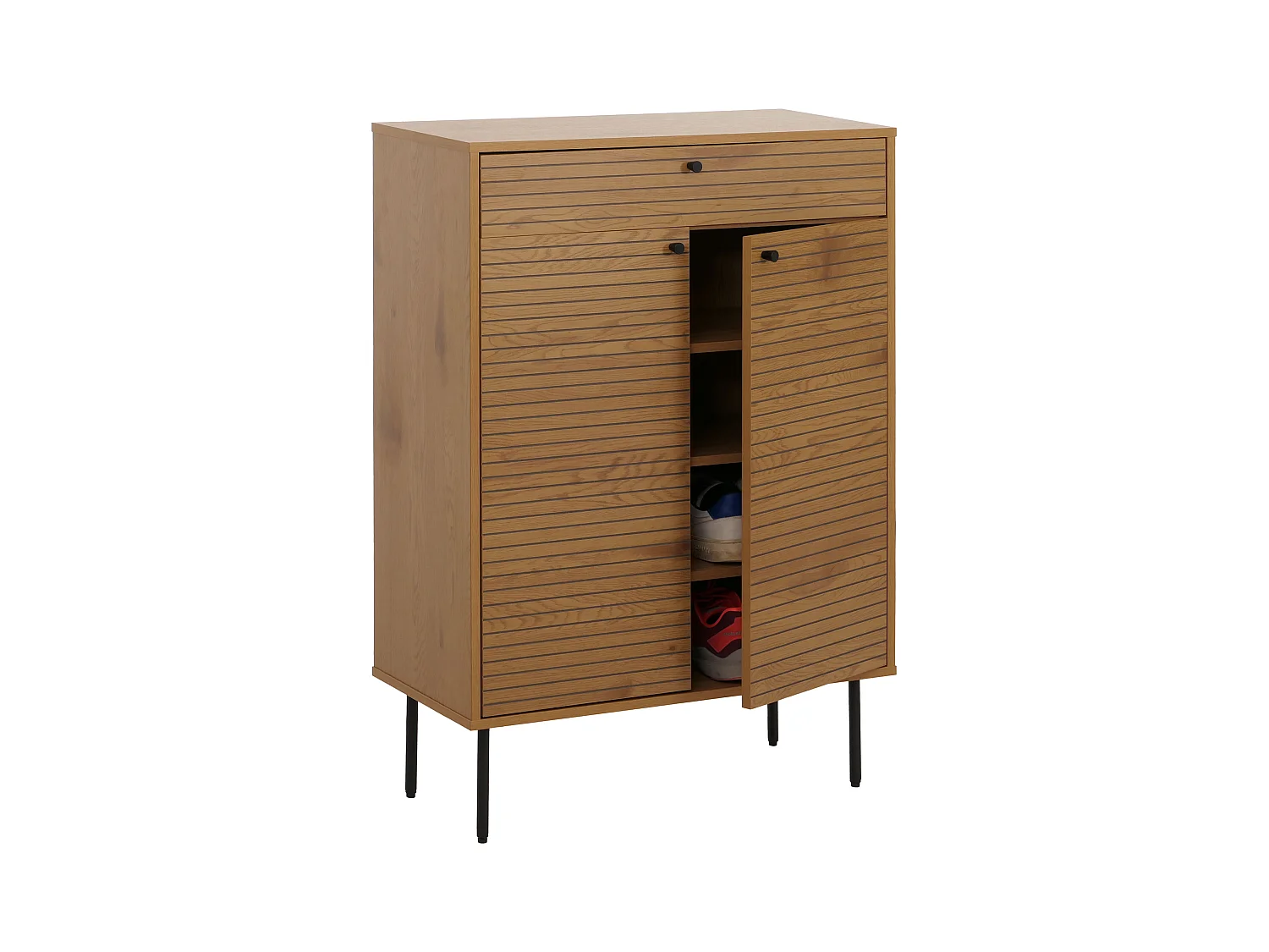 Armoire à chaussures MCW-N78,  naturel