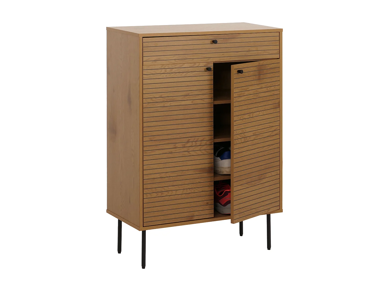 Armoire à chaussures MCW-N78,  naturel