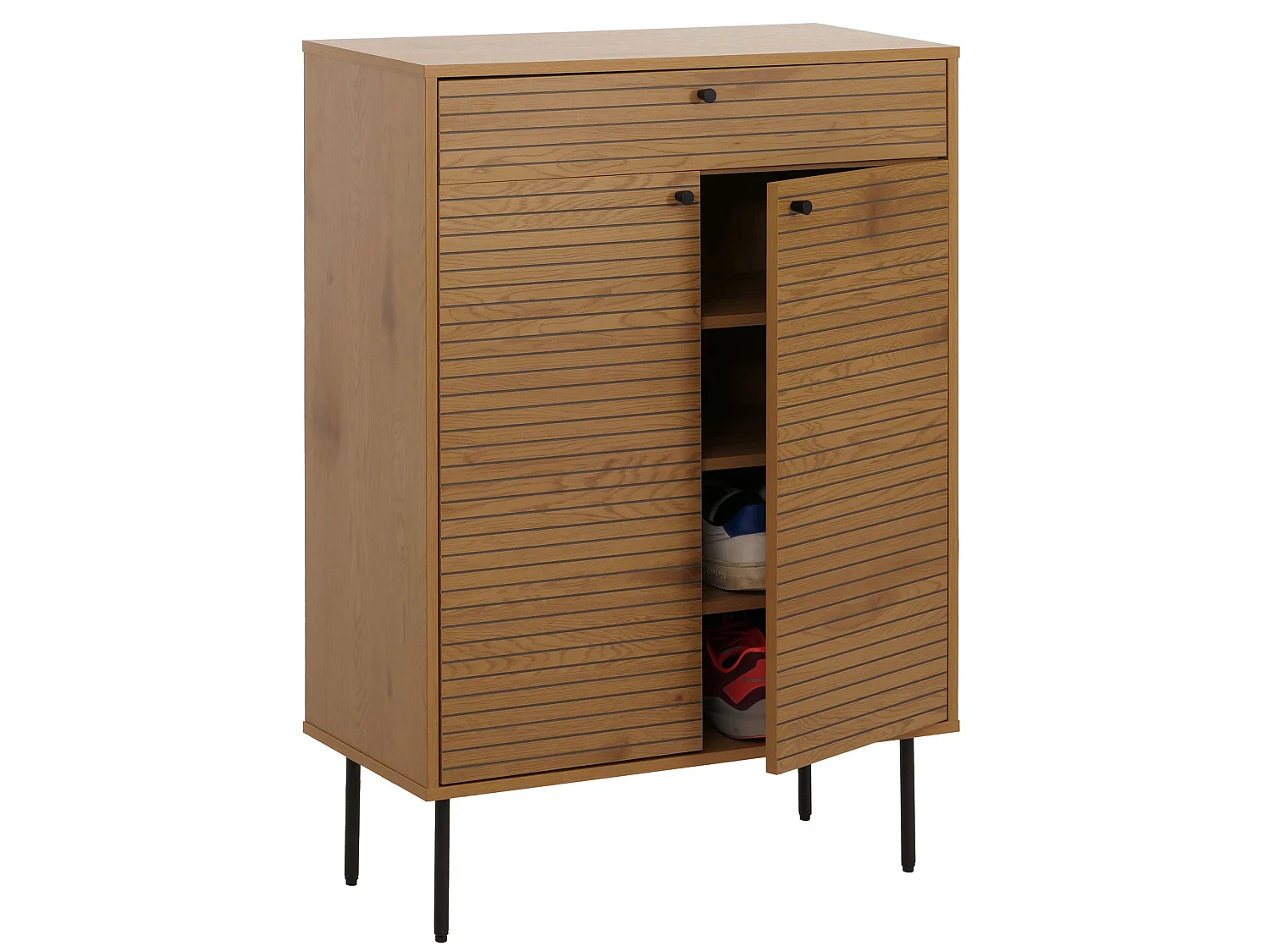Shoe cabinet MCW-N78,  natural