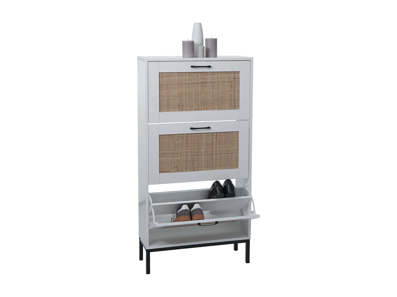 Mueble para zapatos MCW-N92,  blanco