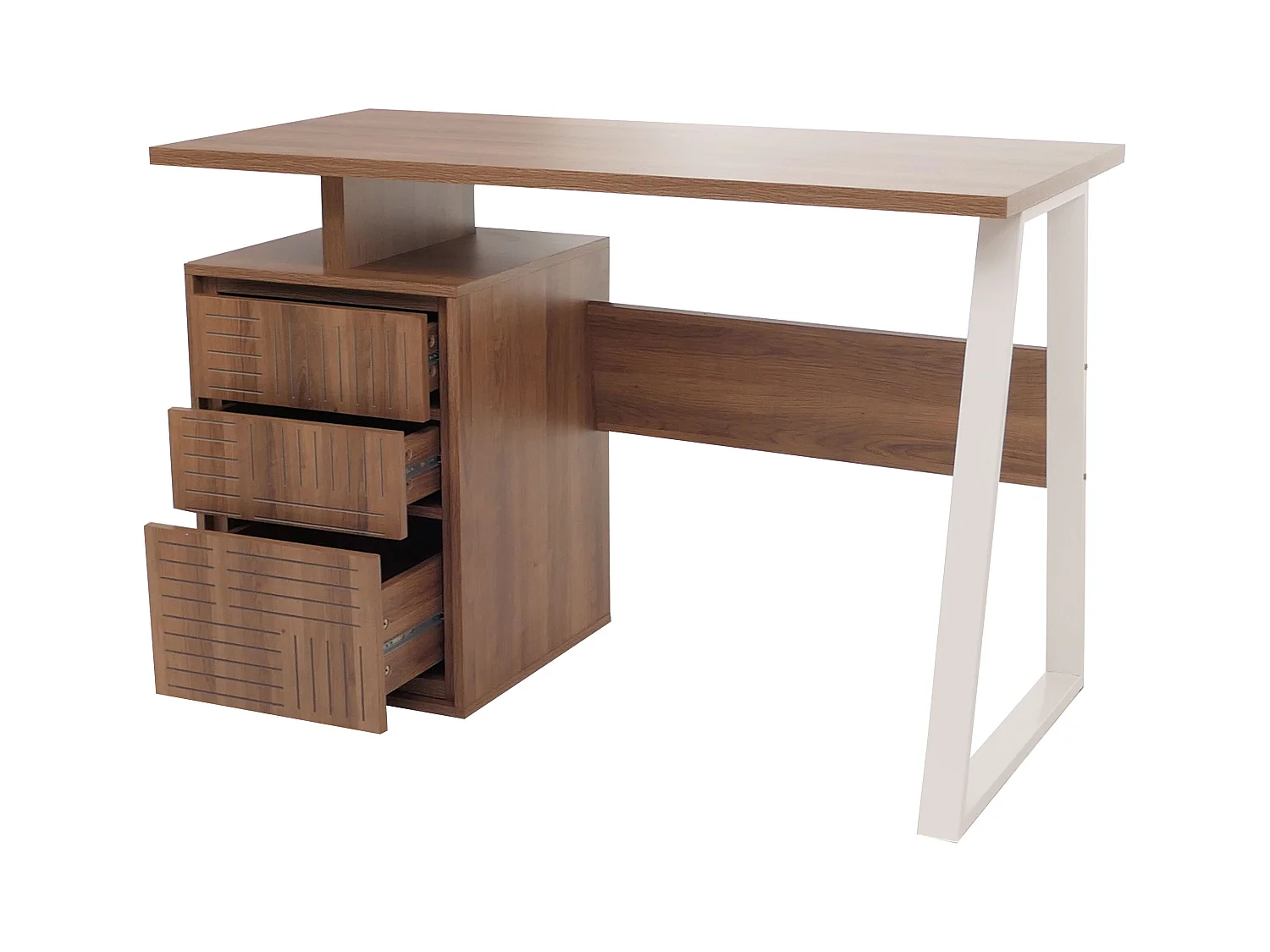 Schreibtisch MCW-O32, Braun