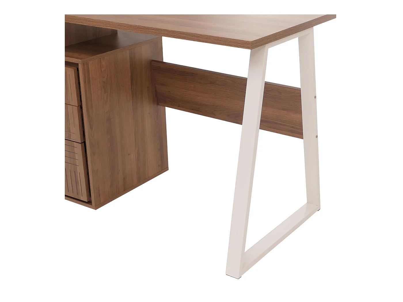 Schreibtisch MCW-O32, Braun