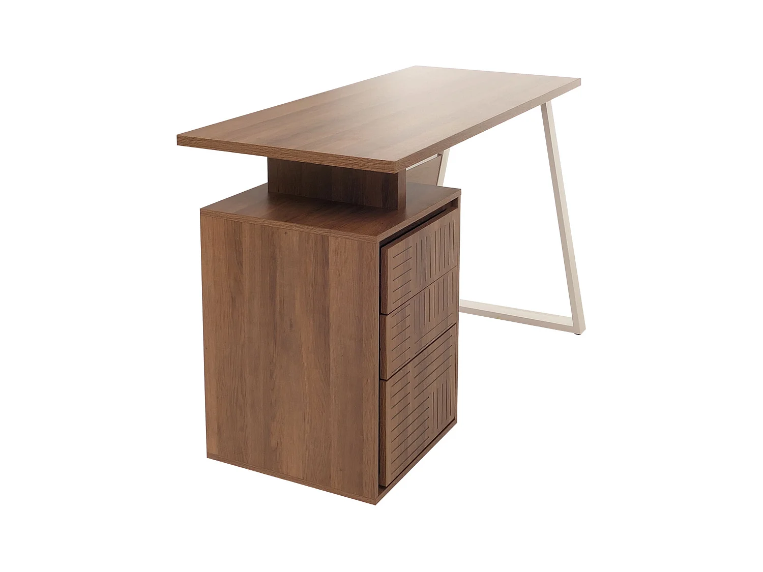 Schreibtisch MCW-O32, Braun