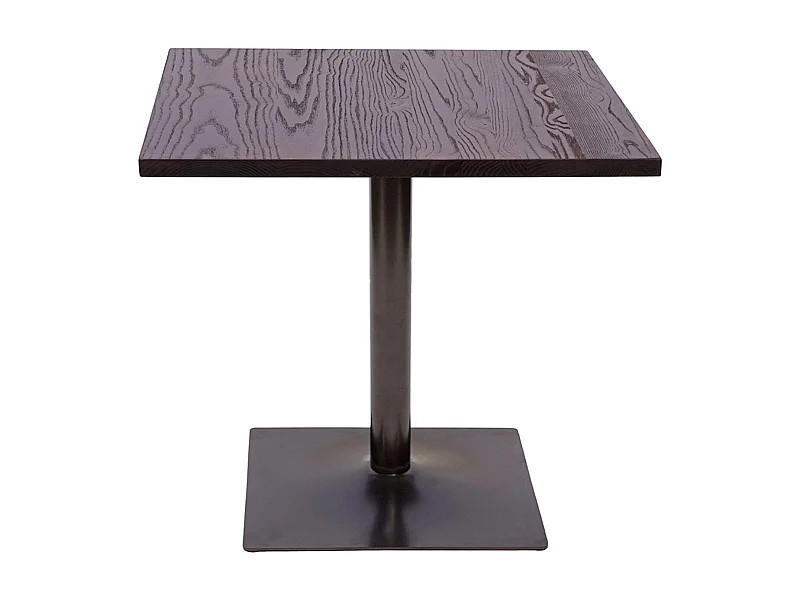 Stół bistro MCW-H10,  ciemny brąz