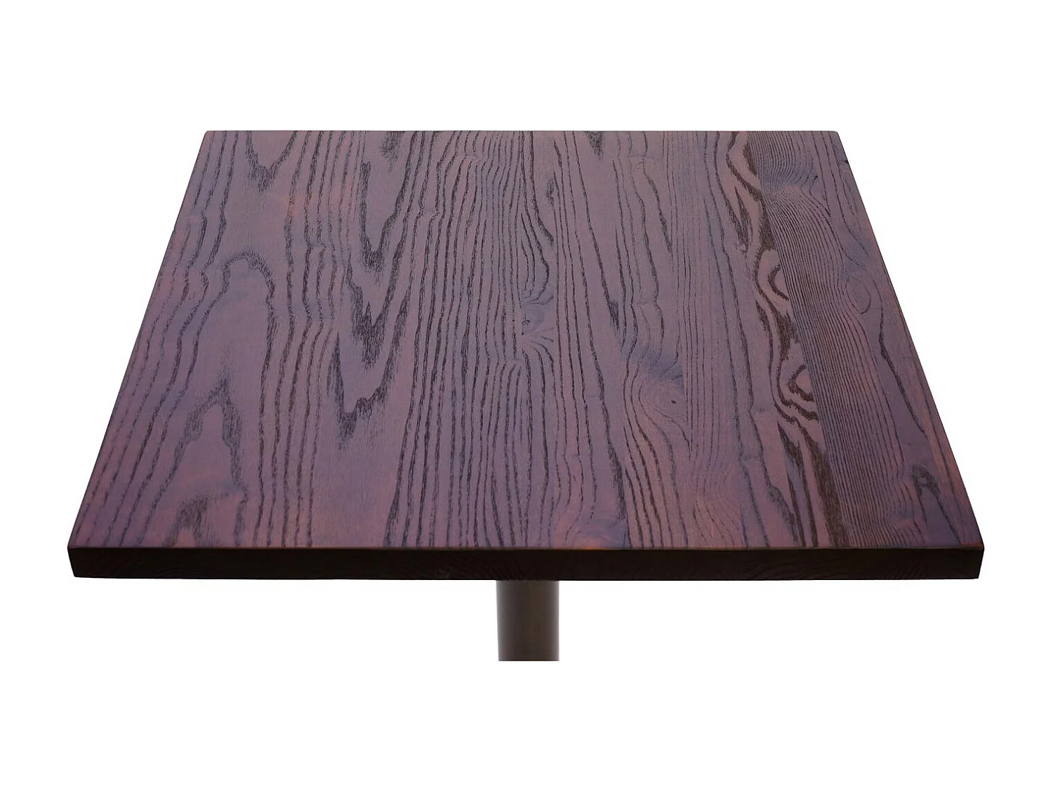 Table de bistrot MCW-H10,  brun foncé